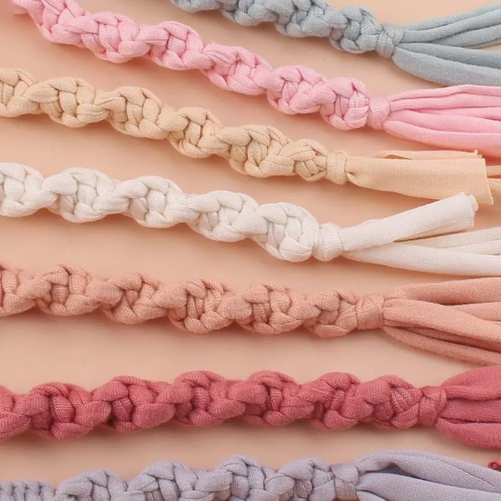 手作りベビーおしゃぶりクリップ弾性布テープ編組綿おしゃぶりクリップチェーン落下防止軽量歯が生えるおもちゃ新生児