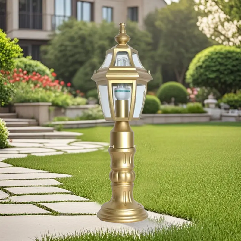 Outdoor Waterproof Ip65 Lawn Lights, Garden, Park, Grassland, Aluminum European Style Lights For Courtyards
