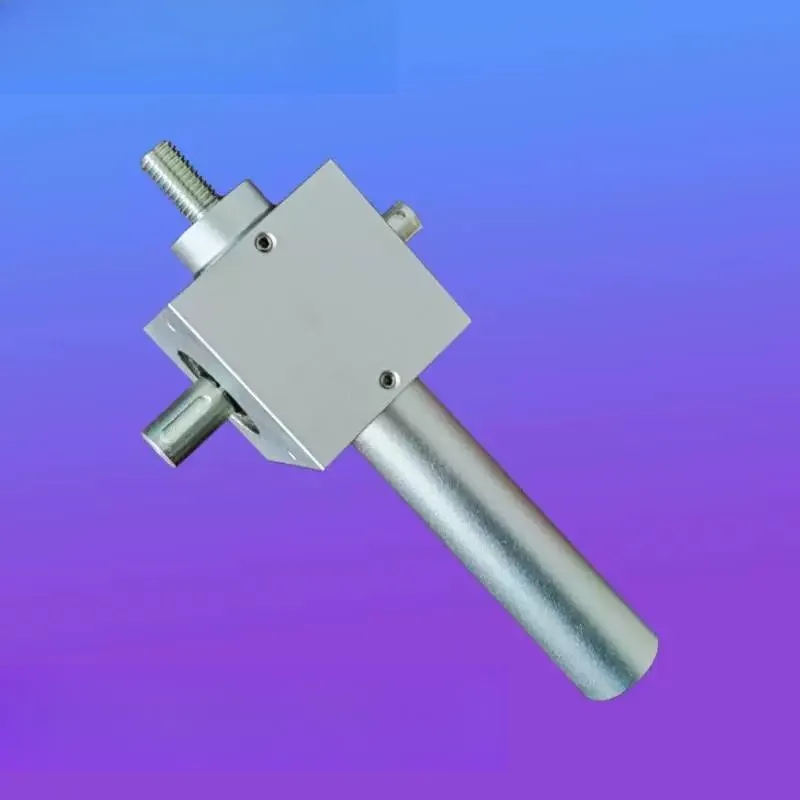 Mini Worm Gear Screw Jack Aluminum Alloy Housing Heavy Load High Precision Fine Adjustment Industrial Lifting Device
