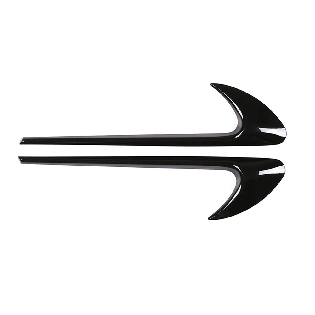 

Glossy Black Side Wing Air Flow Intake Vent Trim Fender forBenz A B C E CLA GLA GLC GLE GLS W204 W205 W212 W213 X156 X253