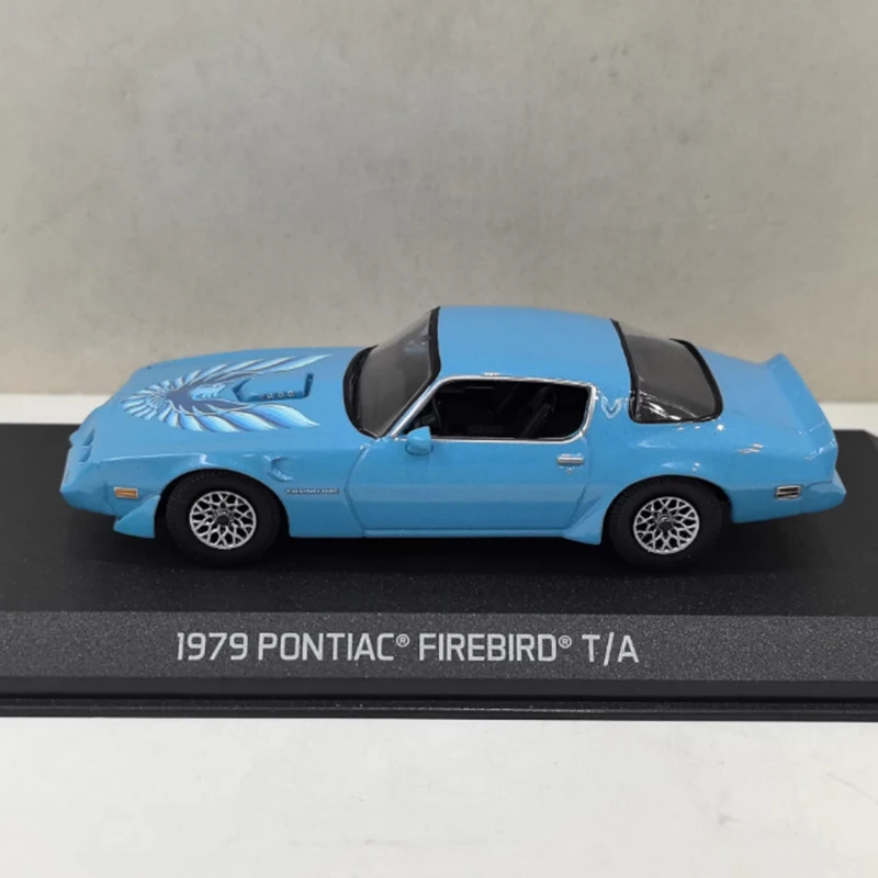 

Greenlight 1/43 Scale Firebird T/A 1979 Blue Alloy Simulation Car Model Static Collection Decorated Holiday Toy Souvenir Gift