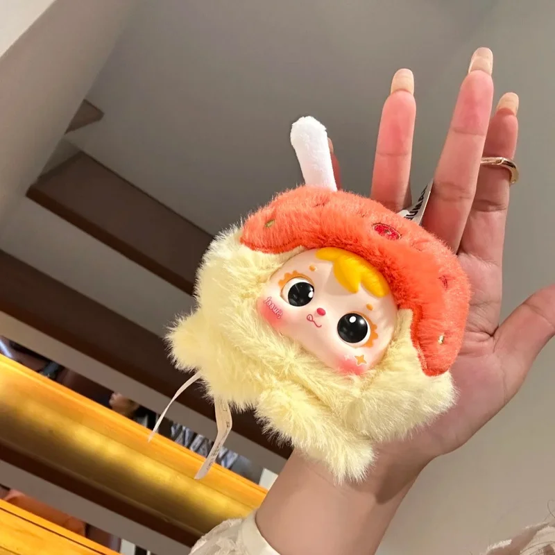 

Новая оригинальная слепая коробка серии Samuel Fried Shrimp, милая плюшевая сумка, очаровательный брелок, подарок-сюрприз для детей и взрослых