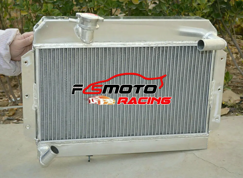 For ROVER MG A MGA 1500 1600 1622 CC Twin Cam DeLuxe 1955-1962 Aluminum Radiator