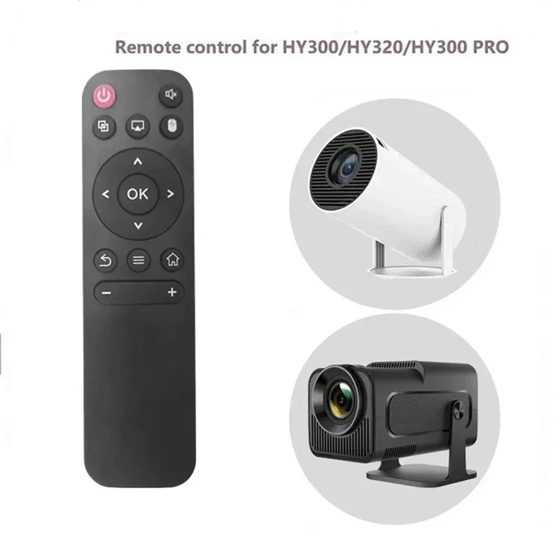 Universal Portable Projector Remote Control Compatible with HY300 HY320 HY300 pro Easy-to-Use Replacement Remote for Projectors