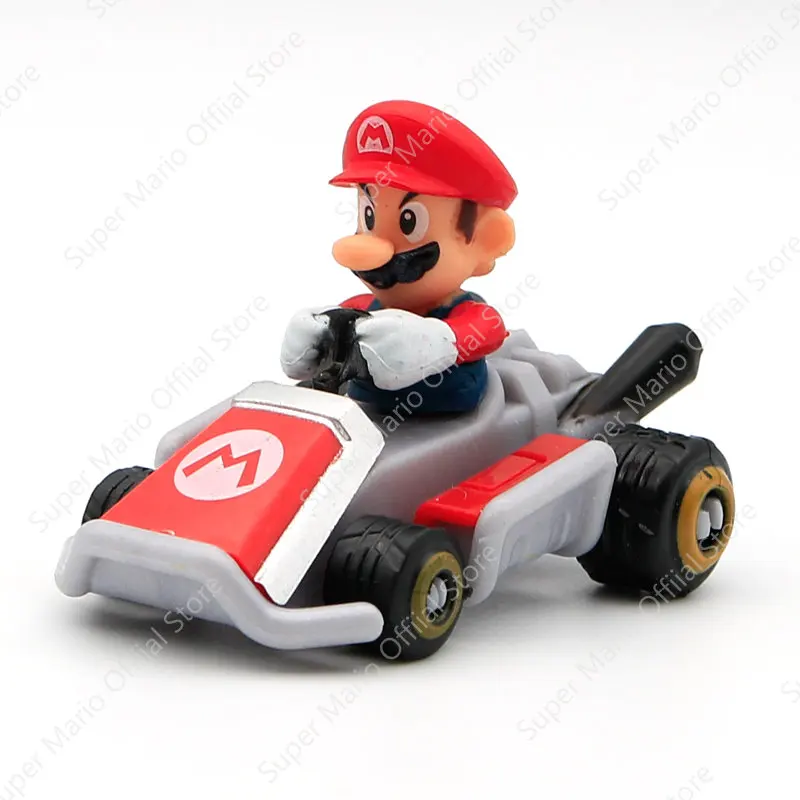 8 teile/los Super Mario Serie Spielzeug auto Modell Schiebe Rennwagen Cartoon Spiel Charakter Anime Figur Karting Sammeln Spielzeug Geschenke