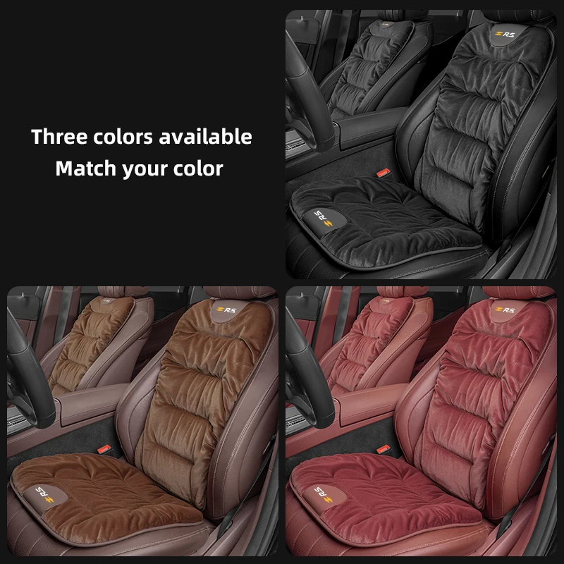 Universal Plush Car Front Seat Cover Cushion Auto Soft Pad For Renault Megane Clio Kadjar Captur Sandero Duster Koleo