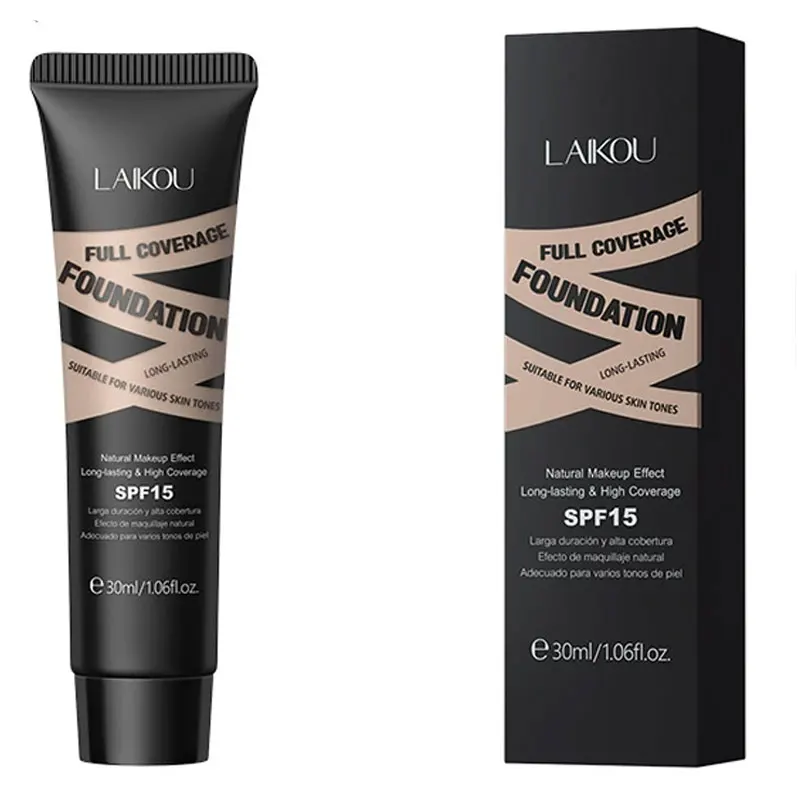 Masque correcteur pour le visage, 30g, couvre les taches foncées, les cernes, décoration de la couleur de la peau, fond de teint liquide LAIKOU