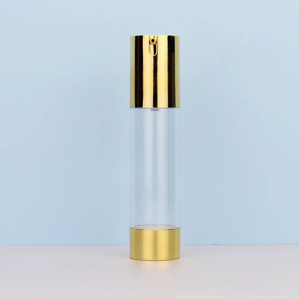 

3Pcs Travel Size Airless Pump Bottle Set 50Ml Vacuum Lotion Dispenser for Essential Oils Skincare Products Refillable