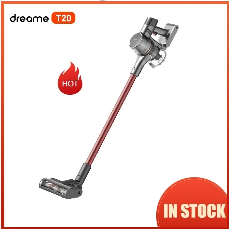 Dreame T20 Cordless Vacuum Cleaner Smart Full Surface Brush 25kPa All in One Dust Collector Floor Carpet Vacuum Cleaner