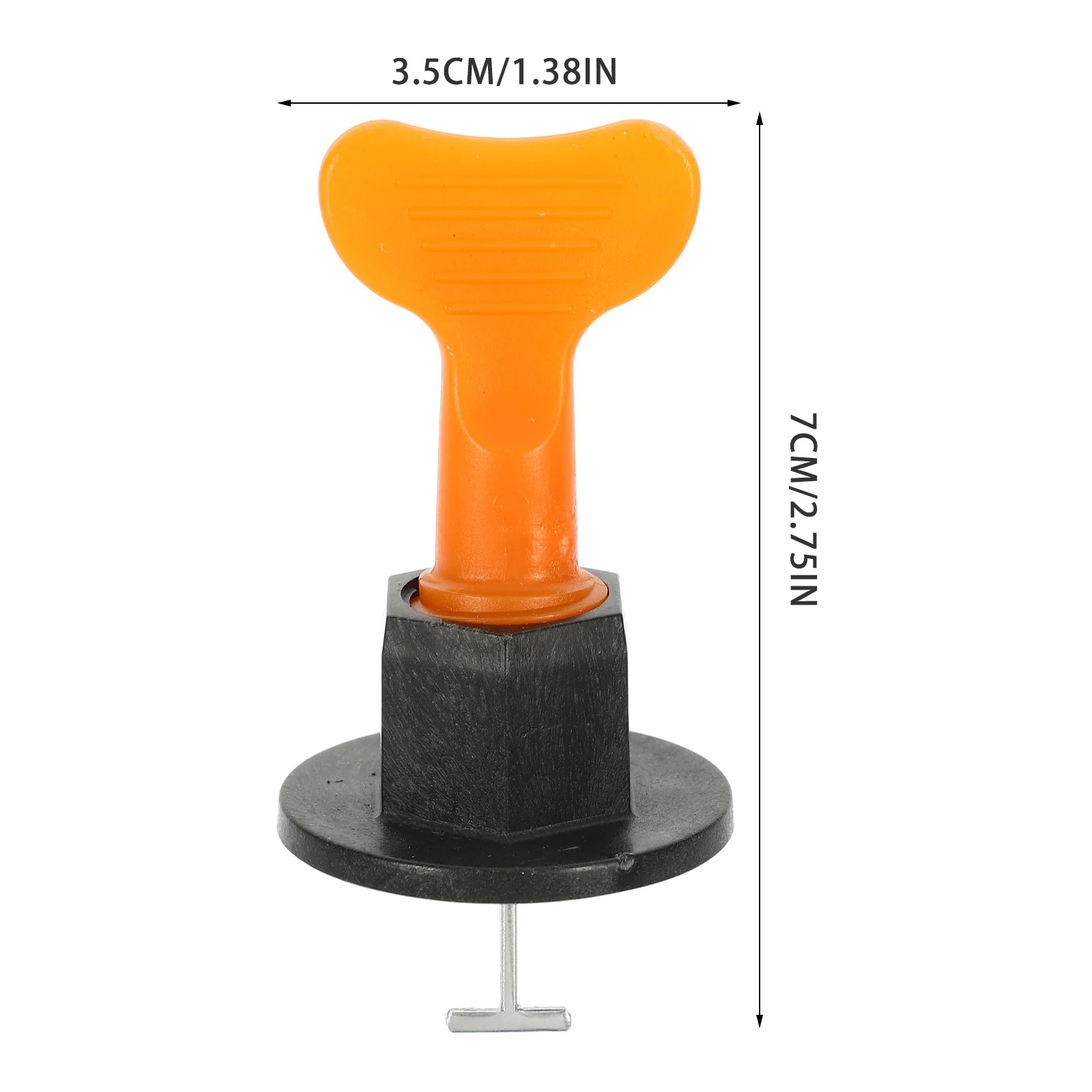 50Sets Tiles Leveling System Kits Wear-Resistant Adjustable Tile Spacer Tools Tiles Leveler Tool Tile Leveling System