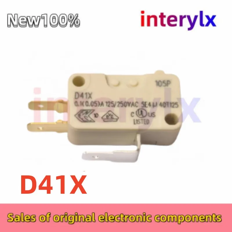 1Pcs/Lot ALPS CHERRY micro switch D41X 0.1A low current normally open and normally closed limit travel switch 3-pin