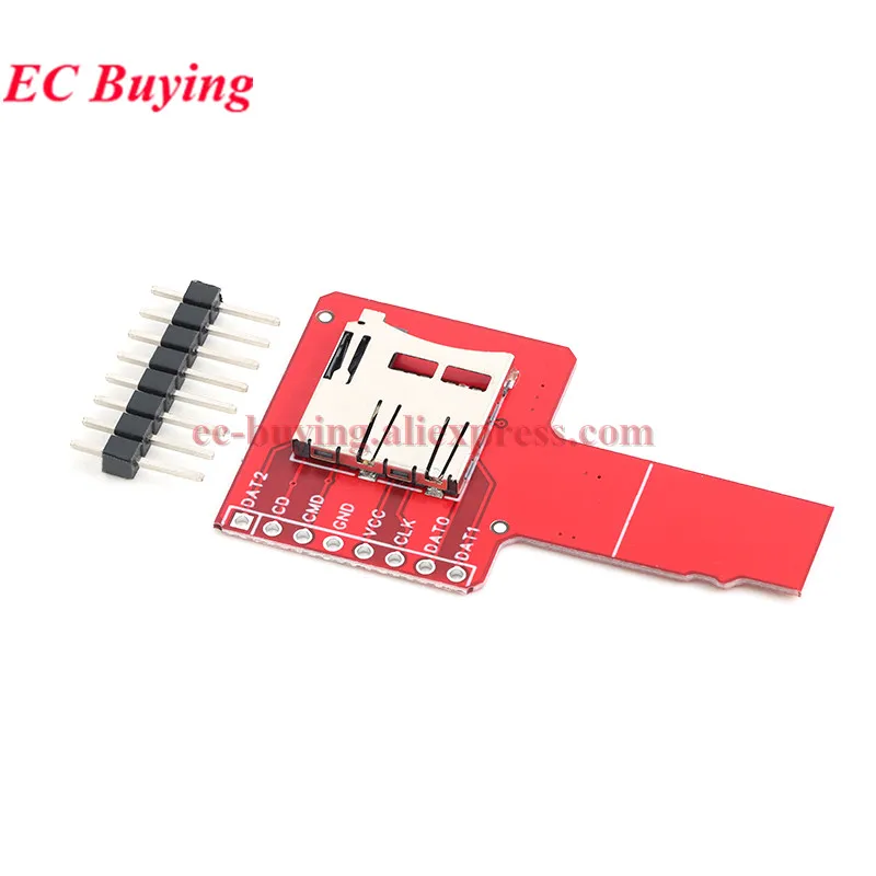 10Pcs/1pc Micro SD TF Card SPI Adapter Board Module MicroSD TF Card Transfer Plate For Arduino