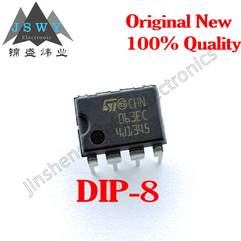 

5~30PCS MC34063 MC34063ECN CHN063EC Direct DIP-8 Package Switching Power Controller Chip 100% Brand New Genuine Free Shipping