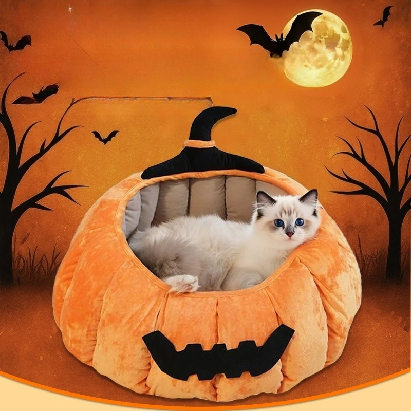 cama-para-mascotas-otono-invierno-2026-cama-de-calabaza-para-halloween-cama-gruesa-comoda-y-calida-para-perros-articulos-para-mascotas
