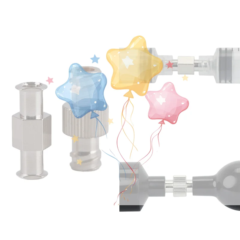 

1 шт., муфта «мама-мама», разъем для шприца Люэра, металлические двойные соединения, адаптер с замком Люэра, муфта для пневматических деталей