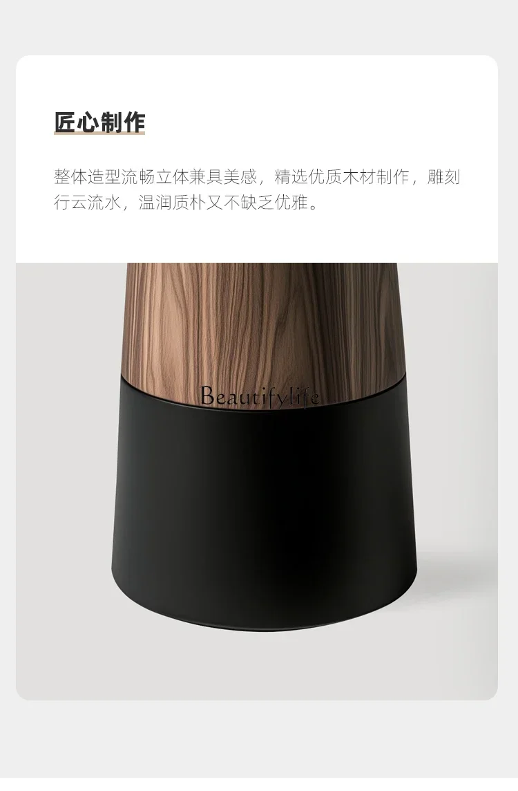 D06 حافة الخشب الصلب في العصور الوسطى عدد قليل من زاوية الأريكة الفاخرة الخفيفة والراقية وعدد قليل من الجوز