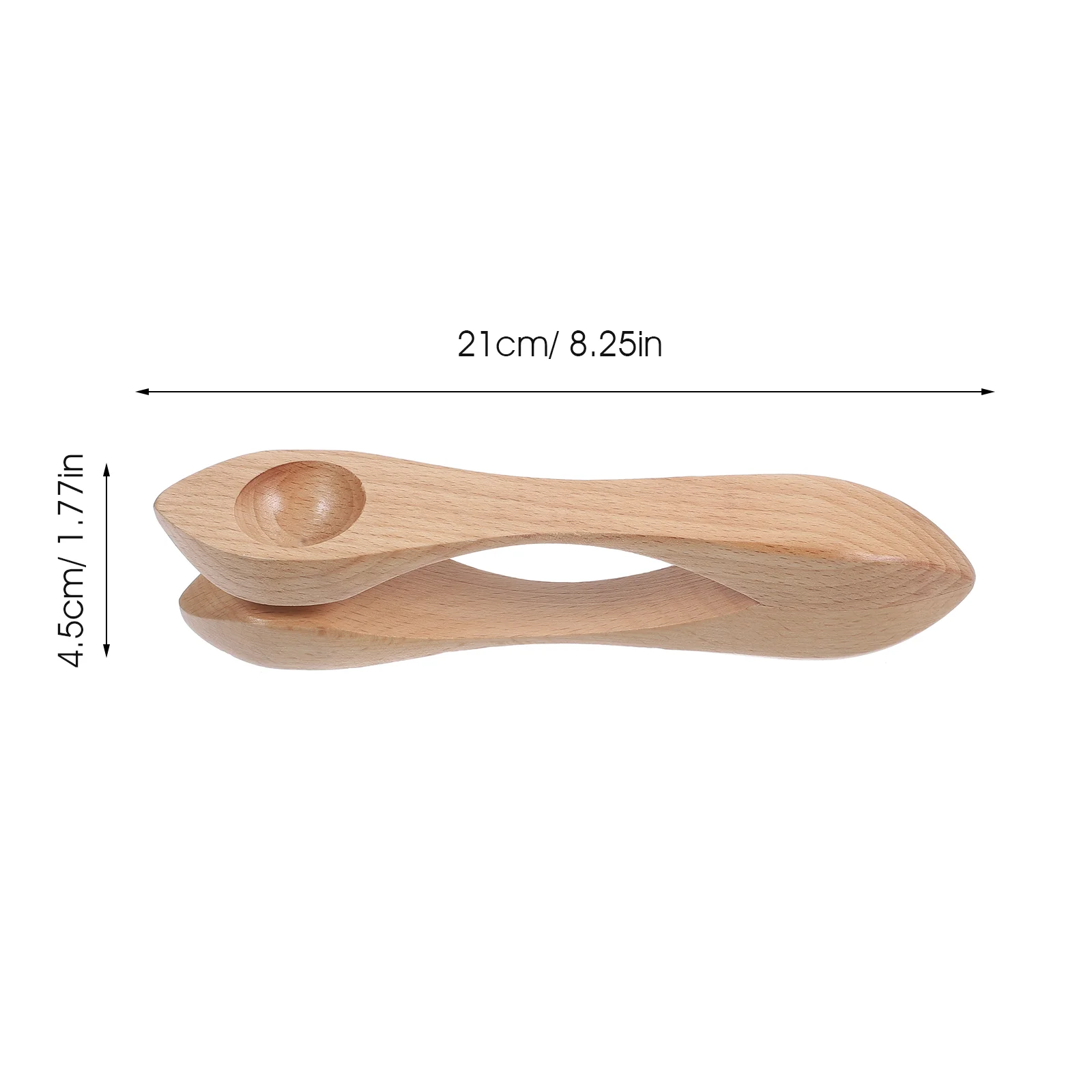 Wooden Wind Spoon Instrument Children Performance Professional Musical Special Natural Percussion Kids Toddler Toy