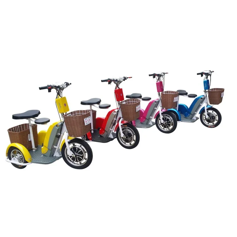 Professional production unique design 500w 3 wheel adult electric tricycle with high quality custom