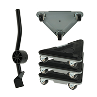 5pcs Furniture Mover Tool Heavy Duty Furniture Lifter Furniture Moving Transport Roller Set Tool Lifting Moving Furniture Helper