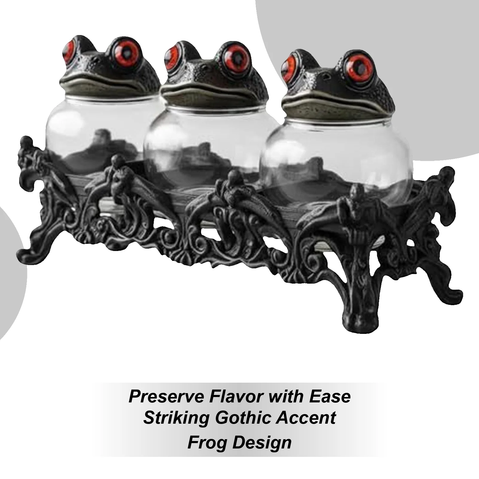 

Коробка для приправ, готическая аптекарь, канистра, соль, контейнер для кухни, кладовая, шкаф, стойка, еда, дом, кемпинг