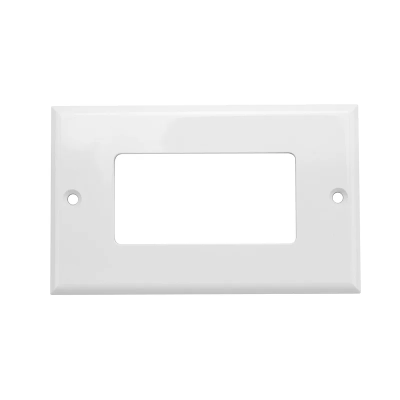 

GROCE-3X 2-Ports Wall Face Plate Panel Outlet 1080P Cover Coupler Socket HOT