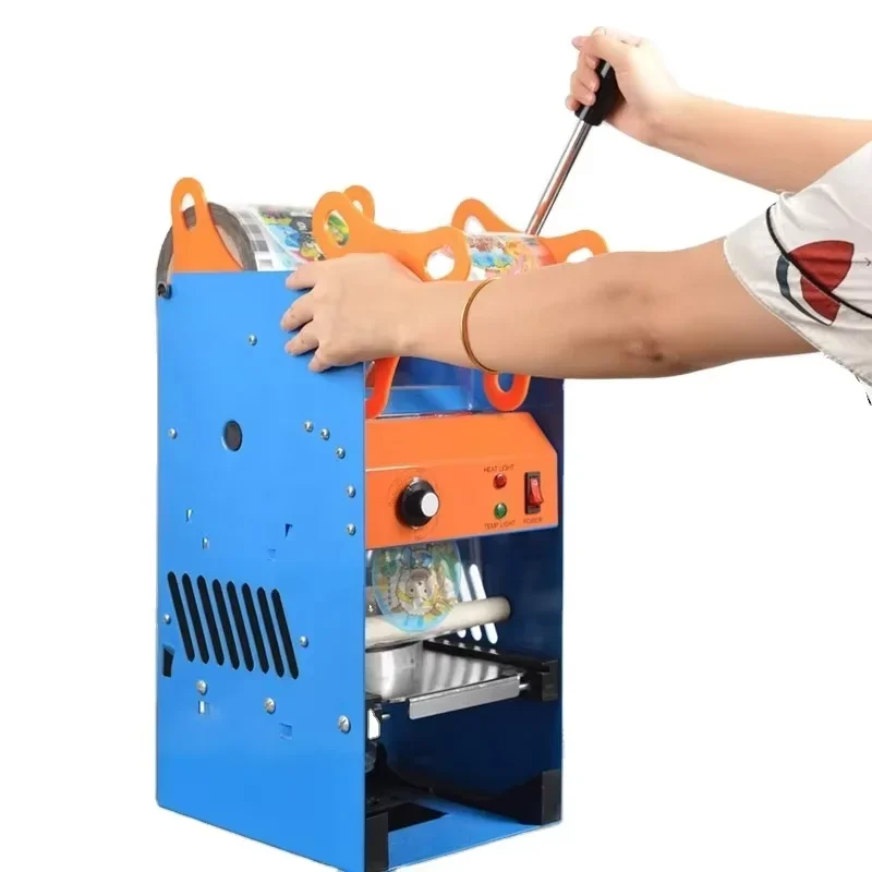 

2025 Commercial Manual Drink Plastic Small Juice Cup Yogurt Tea Soymilk Cup Sealing Machine Paper Milk Tea Sealing Machine