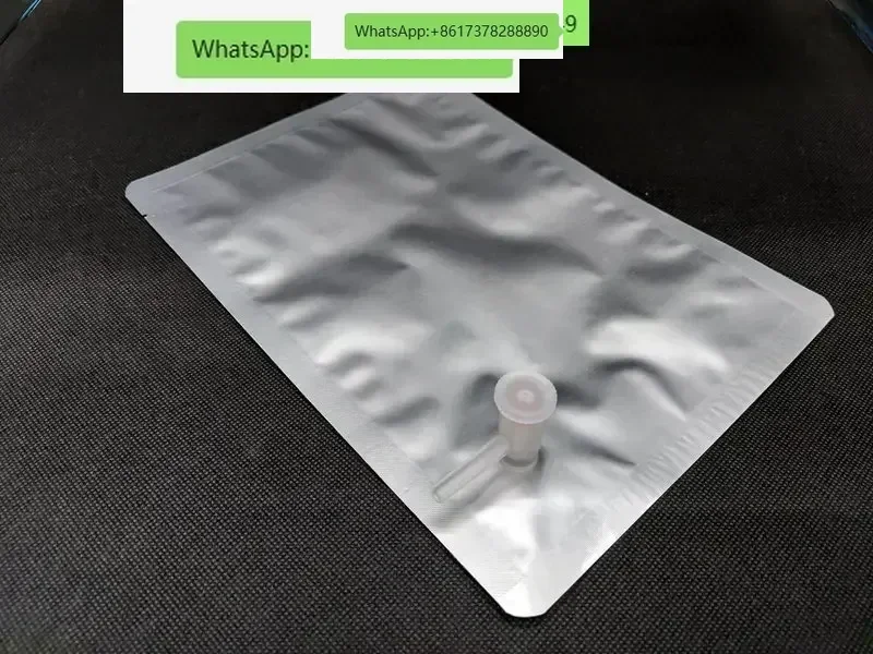10PCS Aluminum-plastic, gas sampling bag Aluminum foil composite film L-type valve sampling 50ml-1L