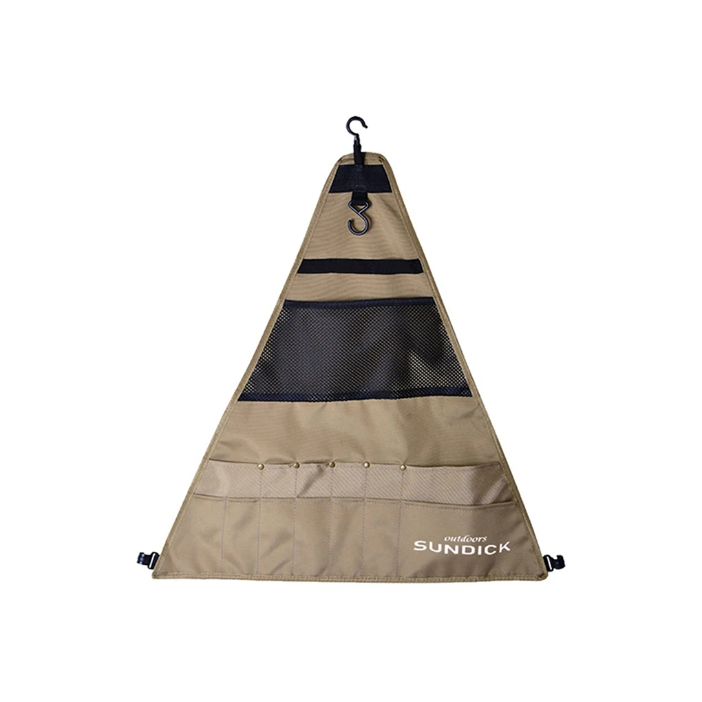 Camping Storage Cookware Hanging Rack Hanger Outdoor BBQ Travel Stand
