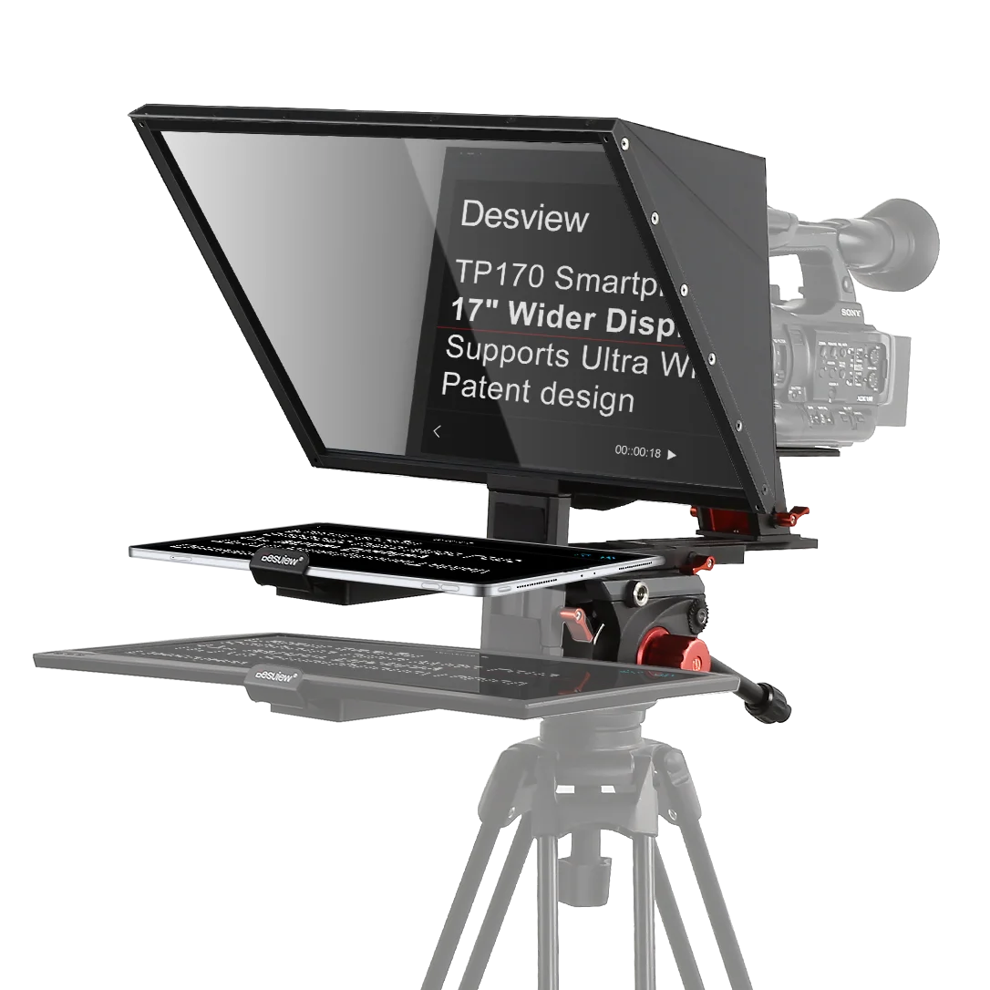 Bestview TP170 المحمولة الملقن العالمي ل DSLR كاميرا استوديو الصور باد الهاتف الذكي مقابلة تسجيل الملقن