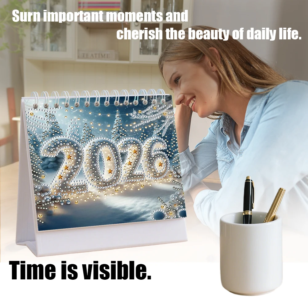 

Календарь 5D/сделай сам, блестящие стразы, декор, календарь, частичная дрель, хрустальная живопись, настольные календари, комплект для свадьбы, дня рождения, праздника