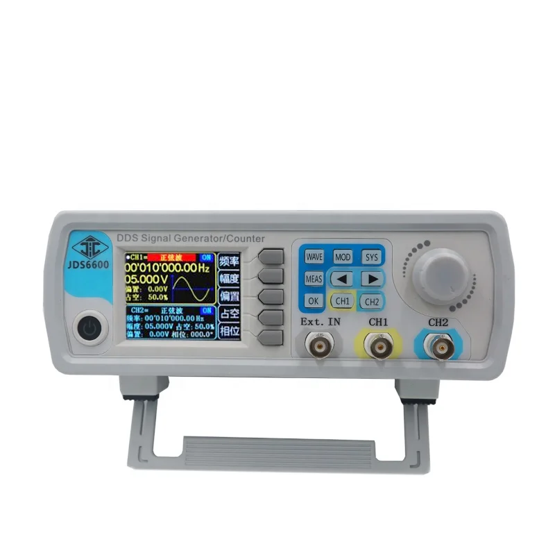

Digital Control JDS6600 60MHz Dual-channel DDS Function Signal Generator Arbitrary Sine Waveform Frequency Meter
