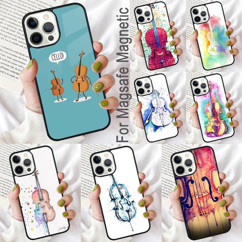 Musical Instrument Quotes - Cello Music Instrument Art Soft Phone