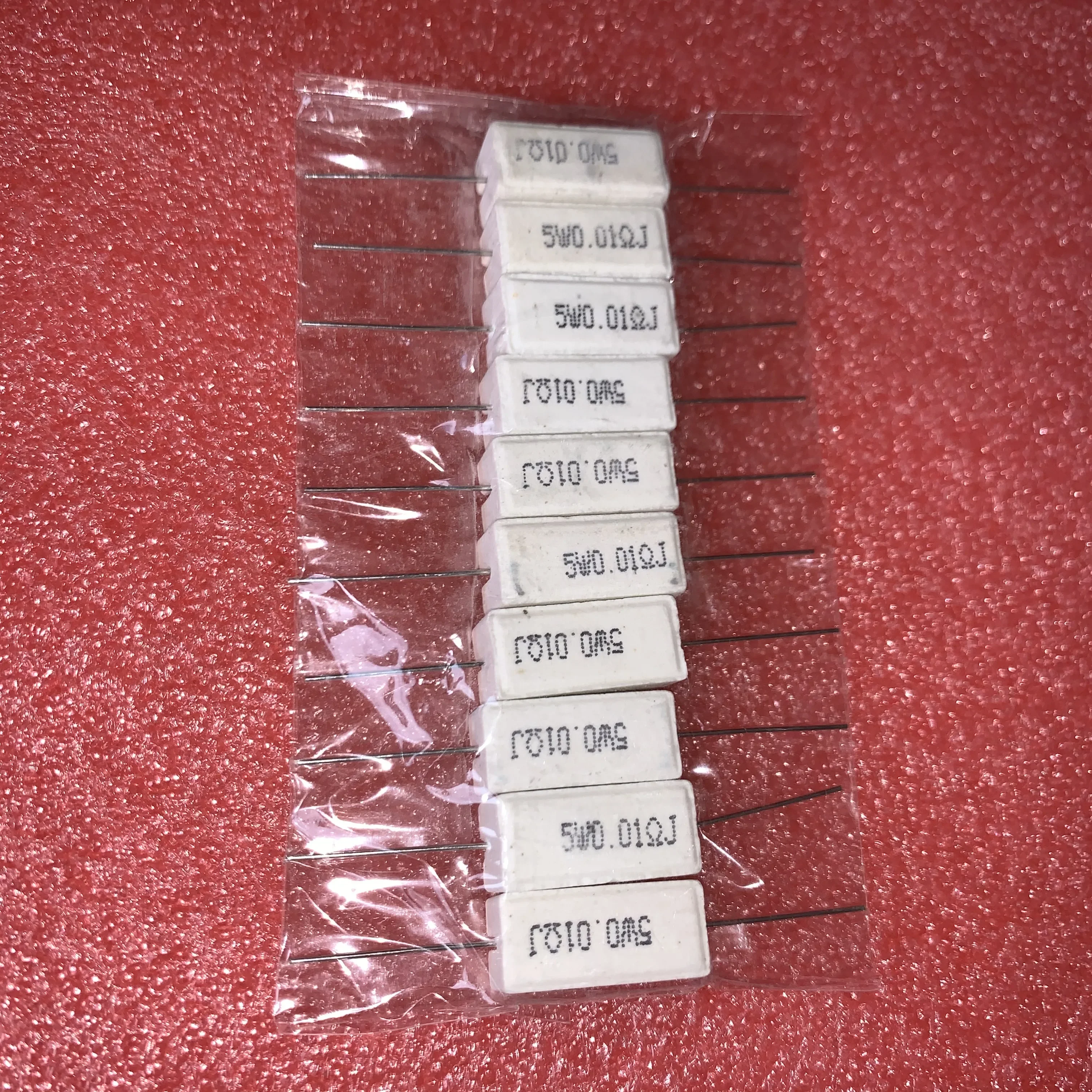 10Pcs 5W 560RJ 620R 680R 750R 820ΩJ 910R 1K 1.2K 1.5K 1.8K 2KJ 2.2KJ 2.4KJ OHM Horizontal Cement Resistance Ceramic ±5% RX27 SQP