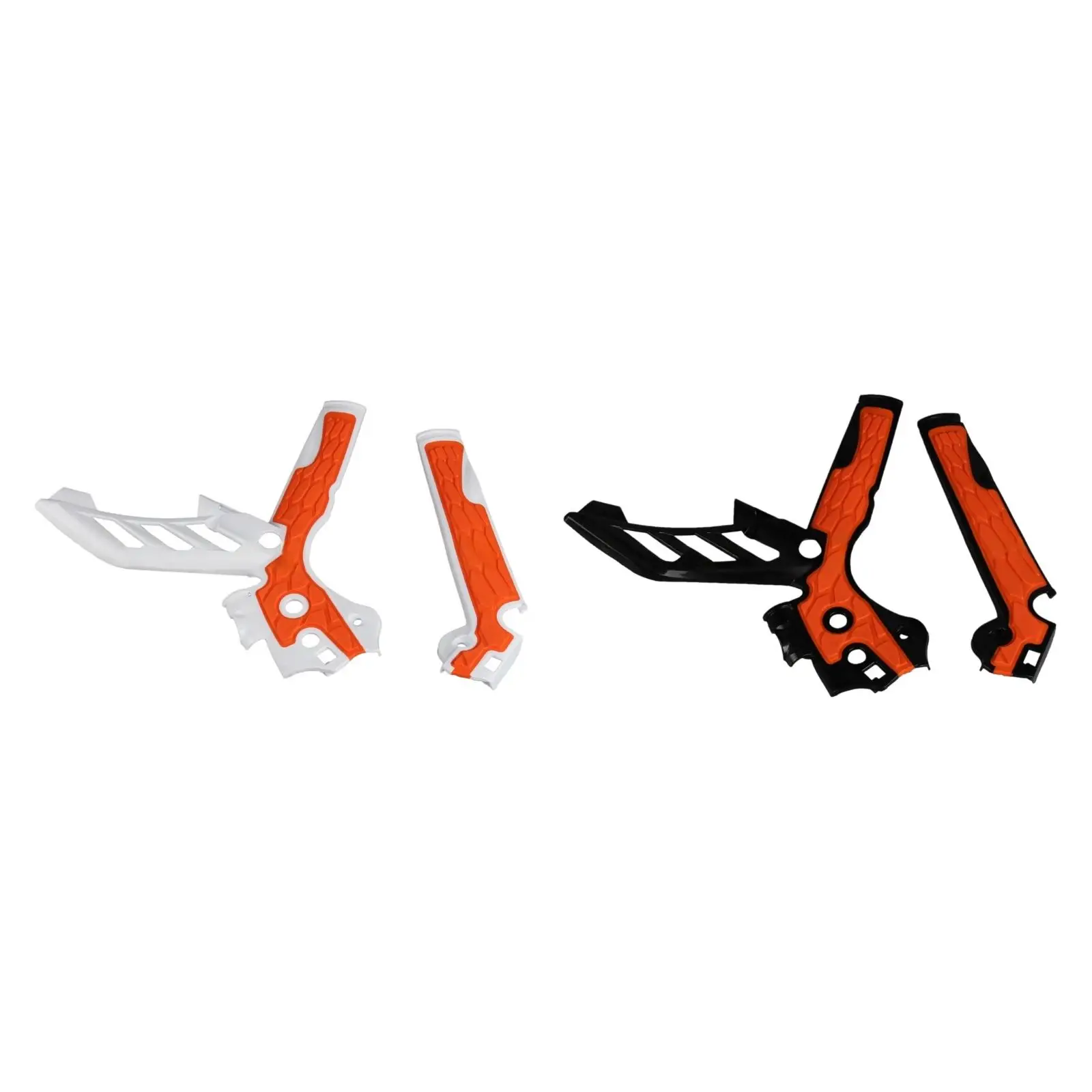 Motorcycle Frame Guards Motocross Accessory Premium Plastic Hard Shell Wear Resistant Sleek Design Easy to Install for Ktm