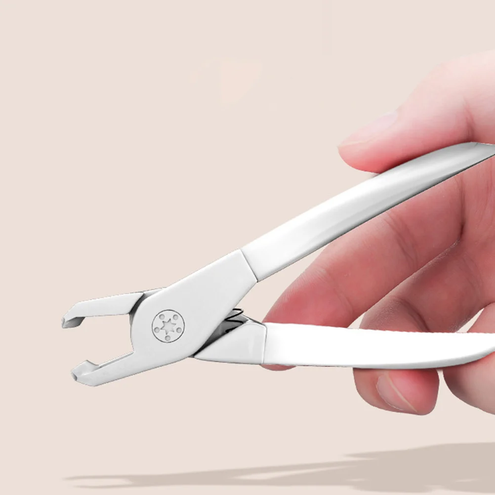 

Stainless Steel Nail Clipper Strong Rust Resistant for Fingernail Toenail Manicure Pedicure Efficient Metal Nail Clippers