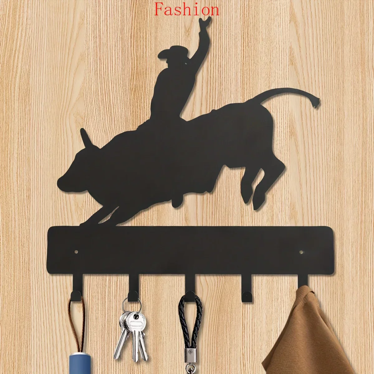 

CIFBUY Wall Hooks Metal Silhouette Key Hooks Household MultiPurpose Clothes Bag Coat Rack Key Holder Home Decor wall decoration