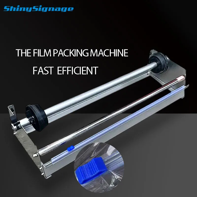 Metal Sign Film Packing Machine Mini Letter Fast Efficient Advertising Signage Equipment