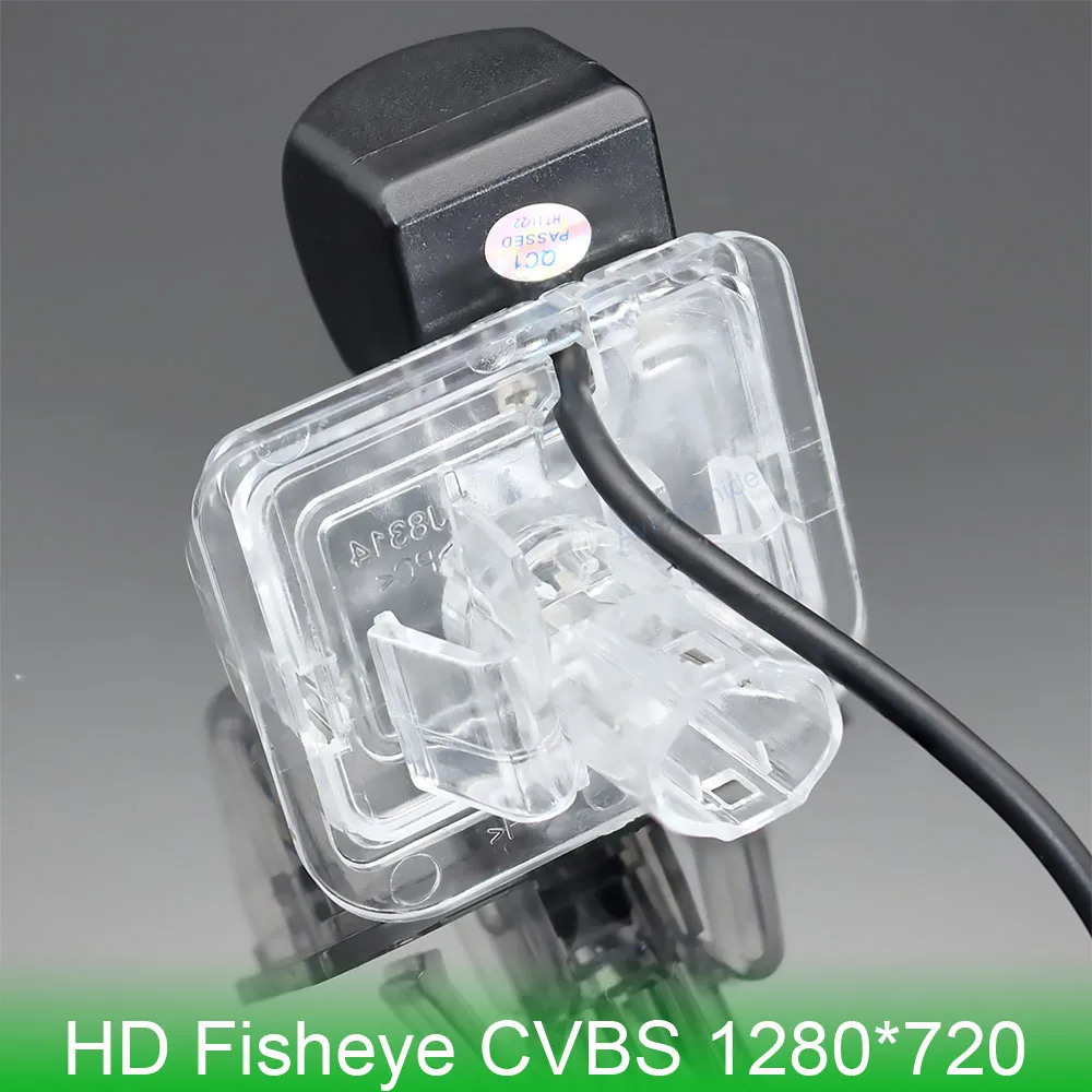 HD CVBS Fish Eye Vehicle Backup Reverse Camera For Mazda Cx-5 CX5 KE 2015 2016 2017 Car Rear View Camera OEM Original car screen
