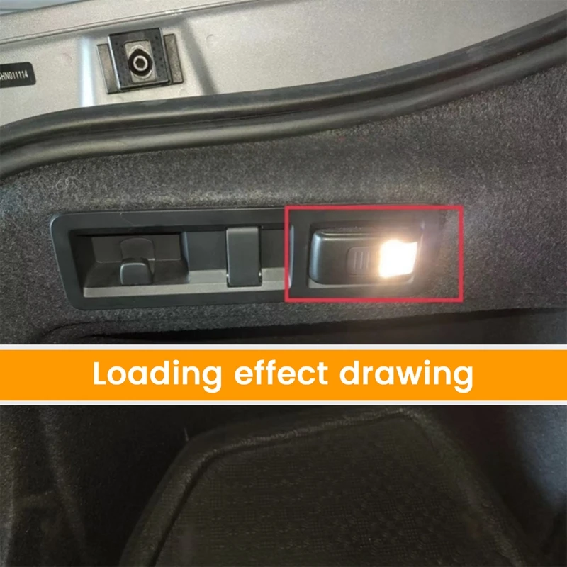 For Skoda Superb Yeti Octavia Kodiaq Karoq Tiguan TRCM Magnetic Flashlight Luggage Light 3T0947417 3T0947417E