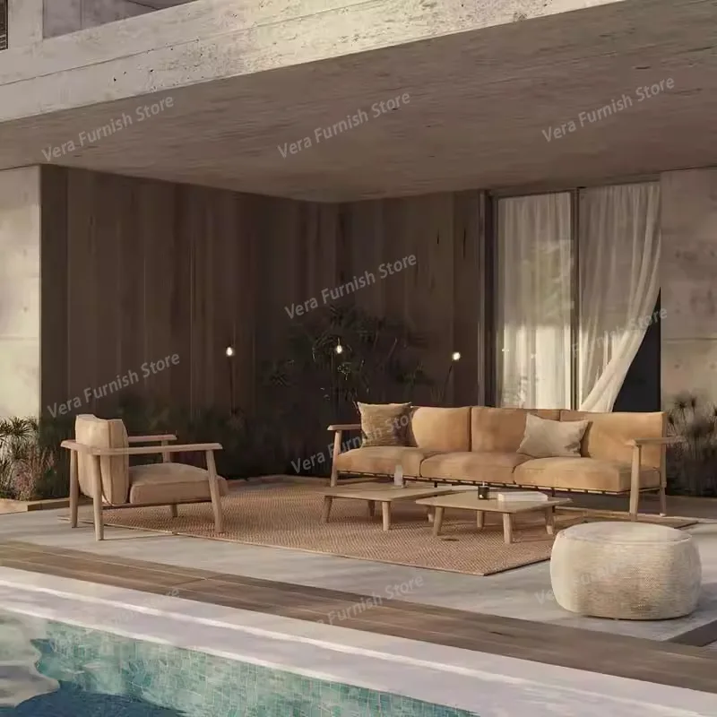 Hotel Relax Outdoor Sofas Minimalist Design Advanced Personality Nordic Garden Sofas Balcony Party Furniture Cadeira Lshysf