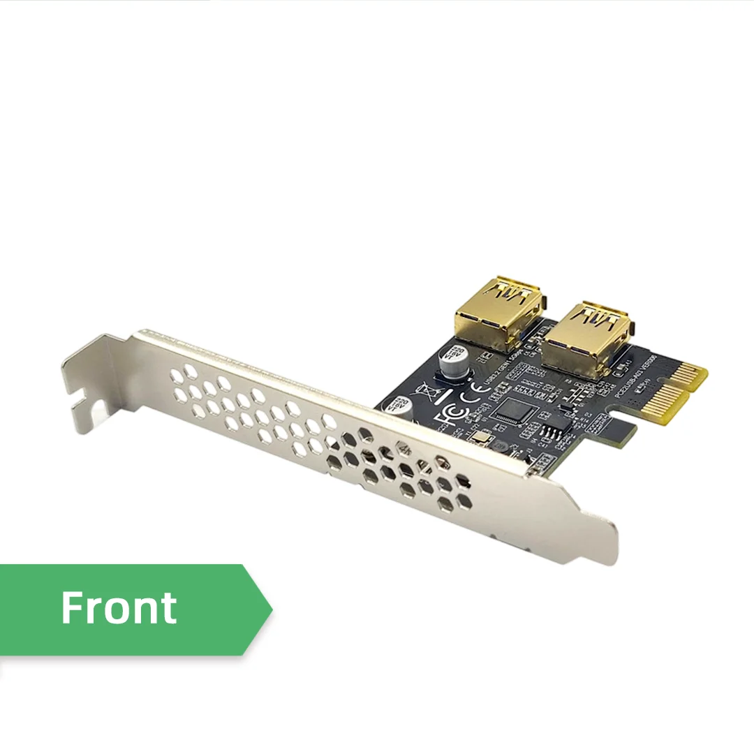 PCI-E USB 3.2 Gen1 Expansion Card 5Gbps USB3.0 Adapter ASM1042A Controller Internal Dongle Security Key U-Disk Support