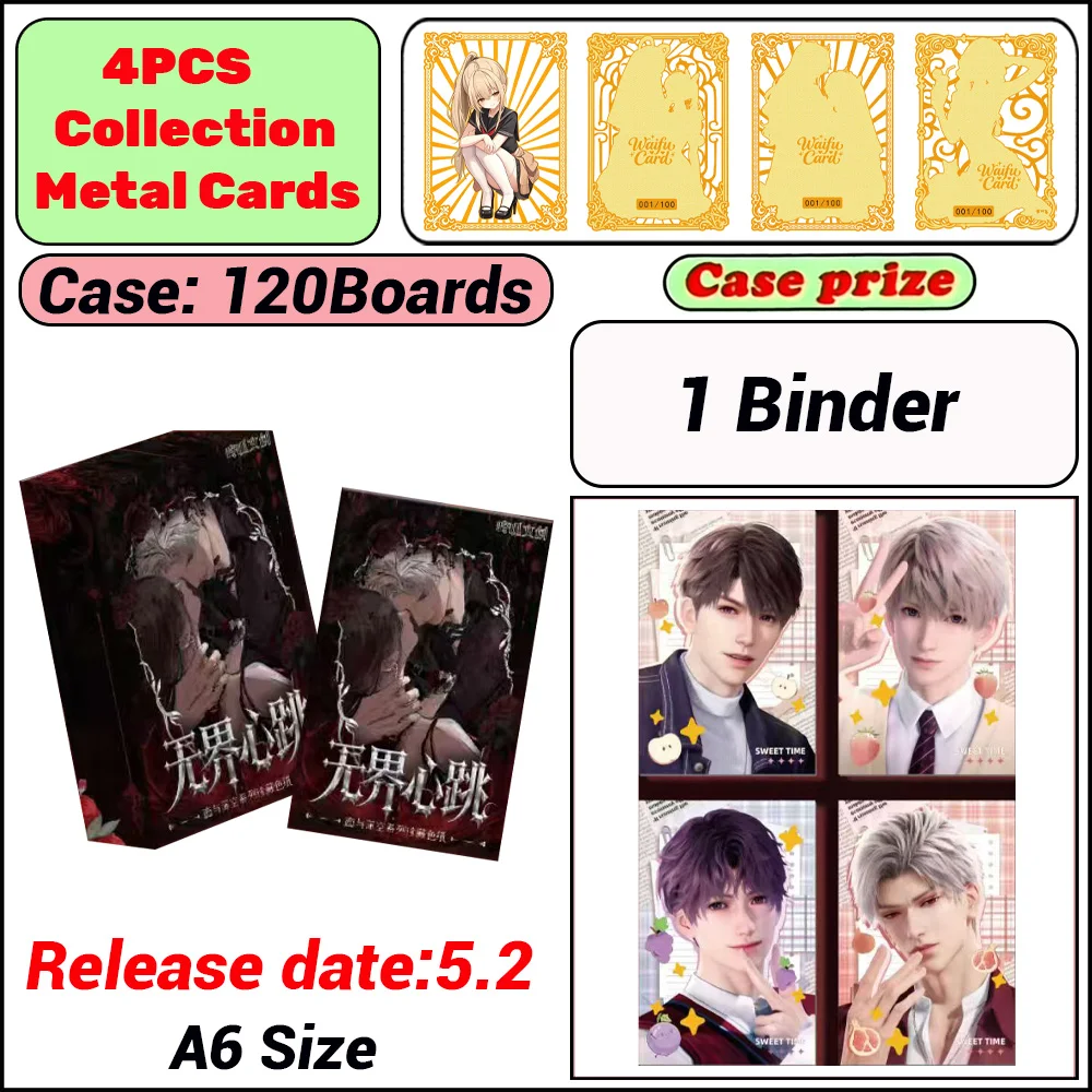 

Wholesale New DongGua Club Love and Deep Space Male God Story Card Card A6 Size Boards Exquisite Blind Box Children's Toy Gifts