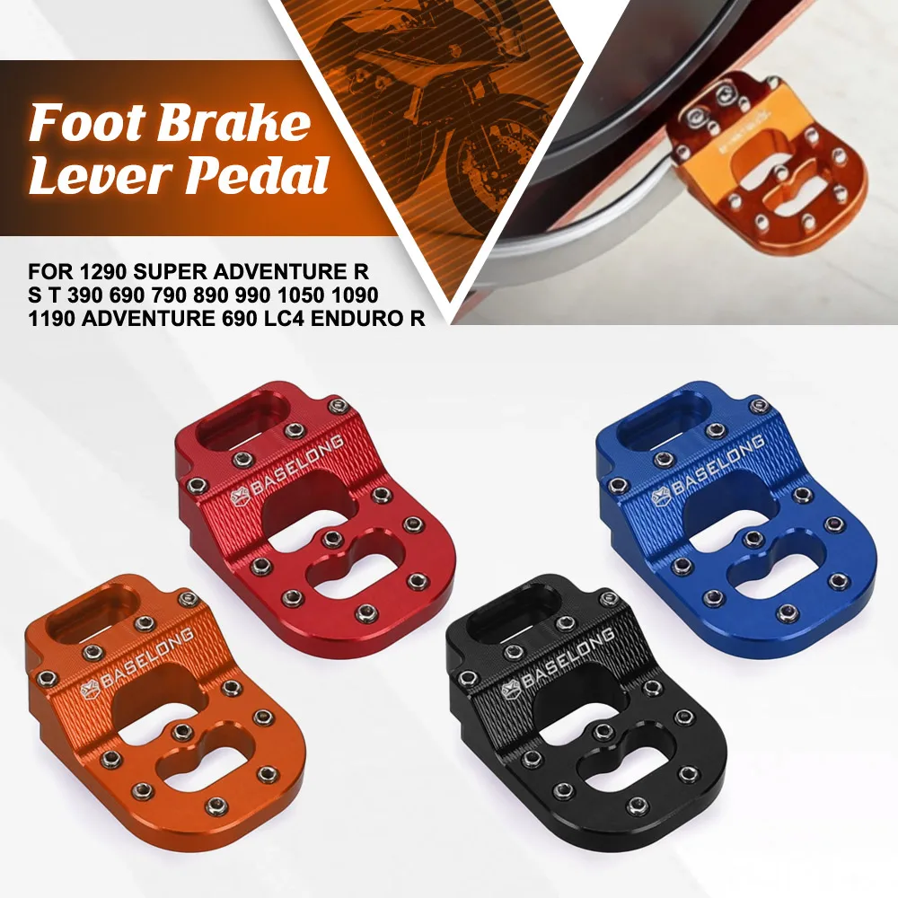 For 1290 Super Adventure R S T 390 690 790 890 990 1050 1090 1190 Adventure 690 LC4 Enduro R Rear Brake Pedal Lever Tip Plate