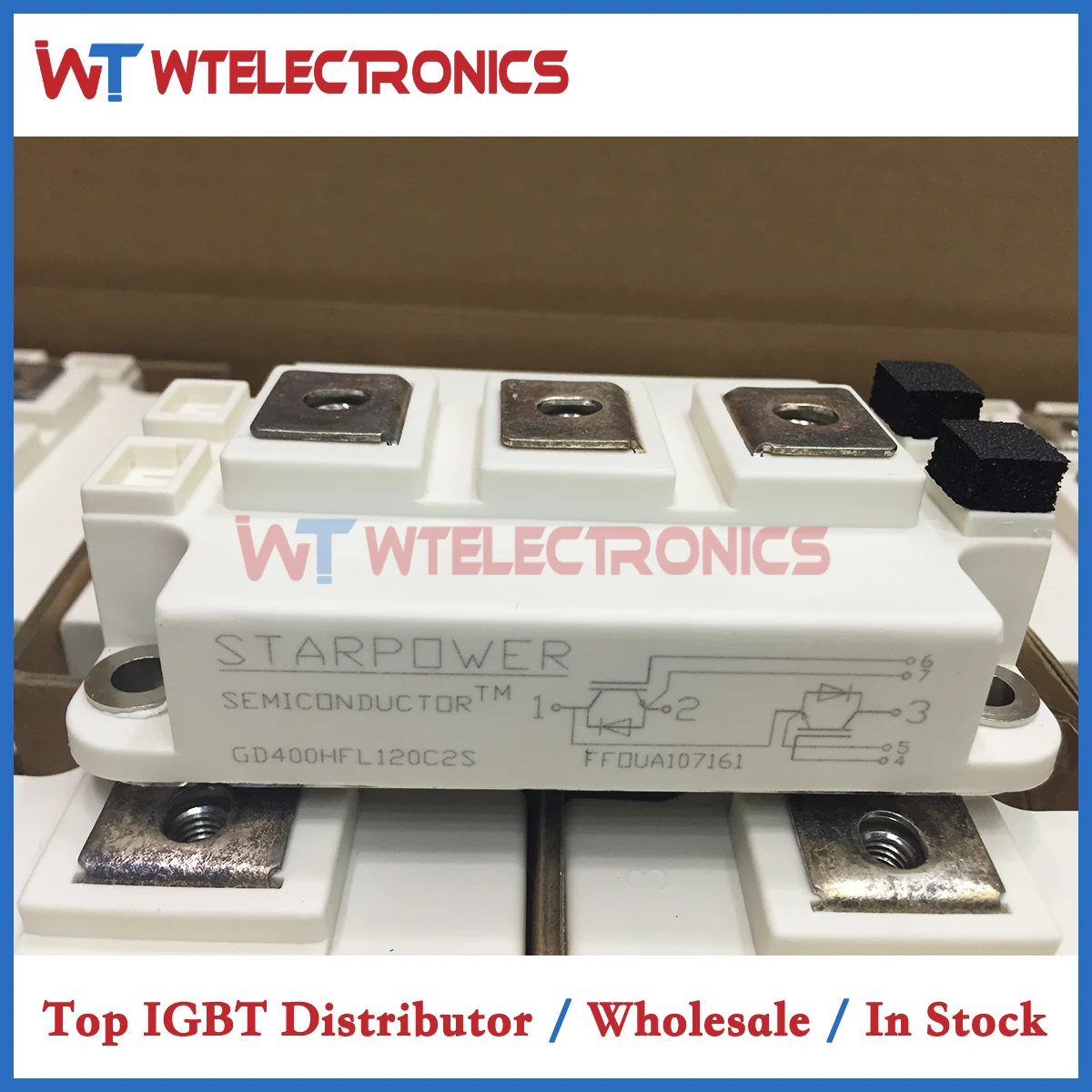 

GD400HFL120C2S StarPower Semiconductor Original IGBT GD400HFL120C2S GD400HFL120 C2S