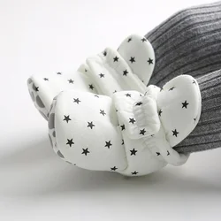 New Baby Socks Shoes Star Toddler First Walkers Booties Cotton Comfort Soft Anti-slip Warm Infant Baby Boy Girl Shoes