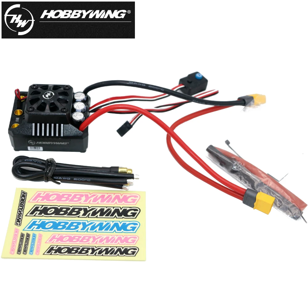 Hobbywing EZRUN Max6 V3 160A 3-8S Waterproof Brushless ESC With EZRUN 4985SL KV1650/ 5687SL KV1100 Motor For 1/6 1/7 RC Car