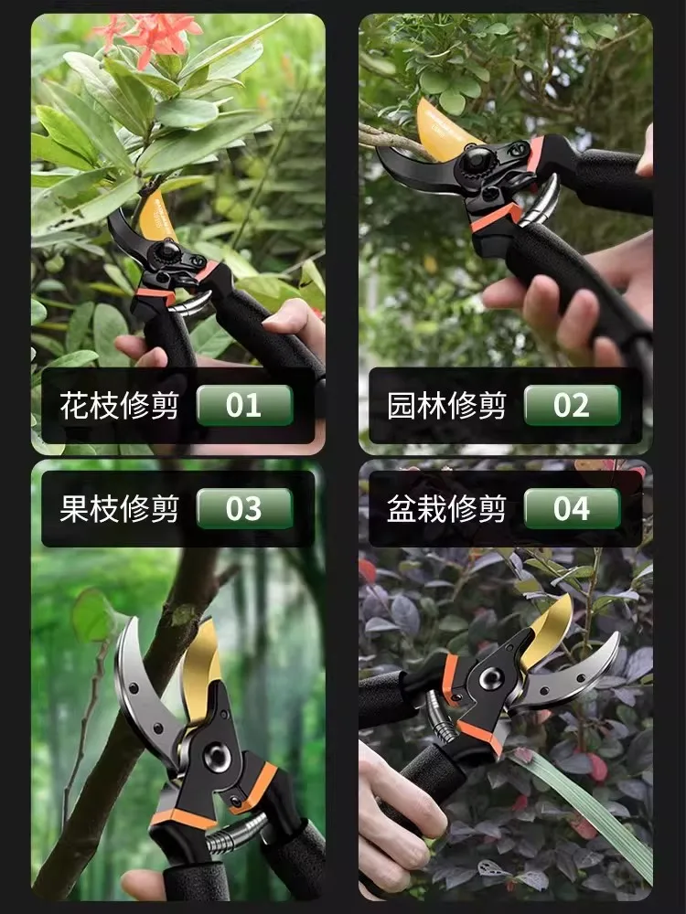 Pruning Scissors, Labor-Saving Garden Flower Pruning Shears, Multi-Functional Fruit Tree Pruning Shears, Special Large Branch Shears, Gardening Tools - view 4