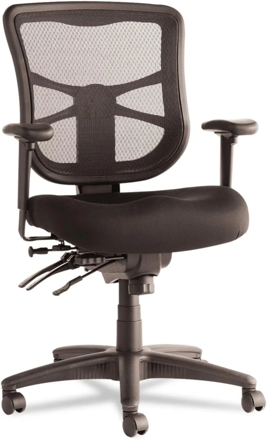 

Elusion Series Mesh Mid-Back Multifunction Chair, Black