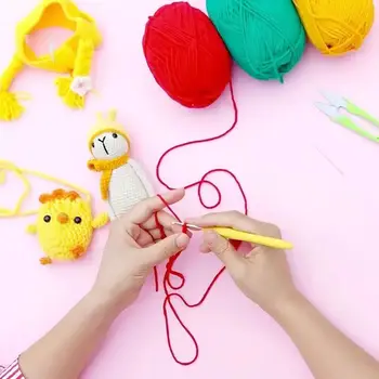 5 ks/sada mléčné bavlněné pletací vlněné příze 250g barvené lany pro háčkování, řemeslo, svetry, čepice, panenky, šití, pletací nástroje 10 nejlepší prodej pletací příze artknock - №10