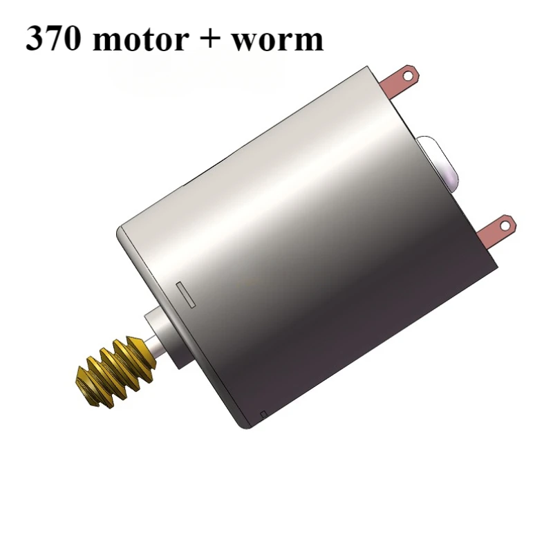 RF-370  DC motor JGY-370 turbo worm reducer motor 6V12V24V motor